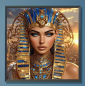 Preview: Diamond Painting Altägyptische Herrscherin